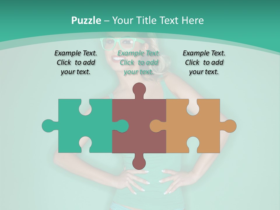 Breast Hot Curvaceous PowerPoint Template