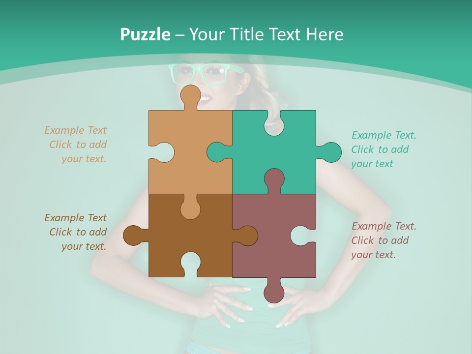 Breast Hot Curvaceous PowerPoint Template