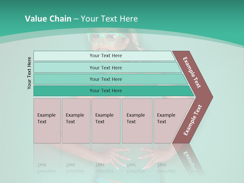 Breast Hot Curvaceous PowerPoint Template