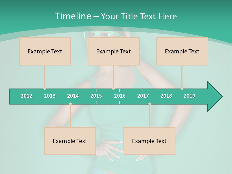 Breast Hot Curvaceous PowerPoint Template