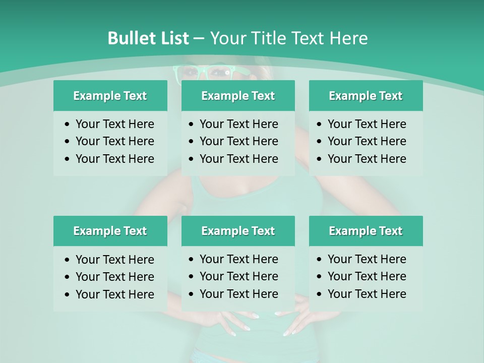 Breast Hot Curvaceous PowerPoint Template