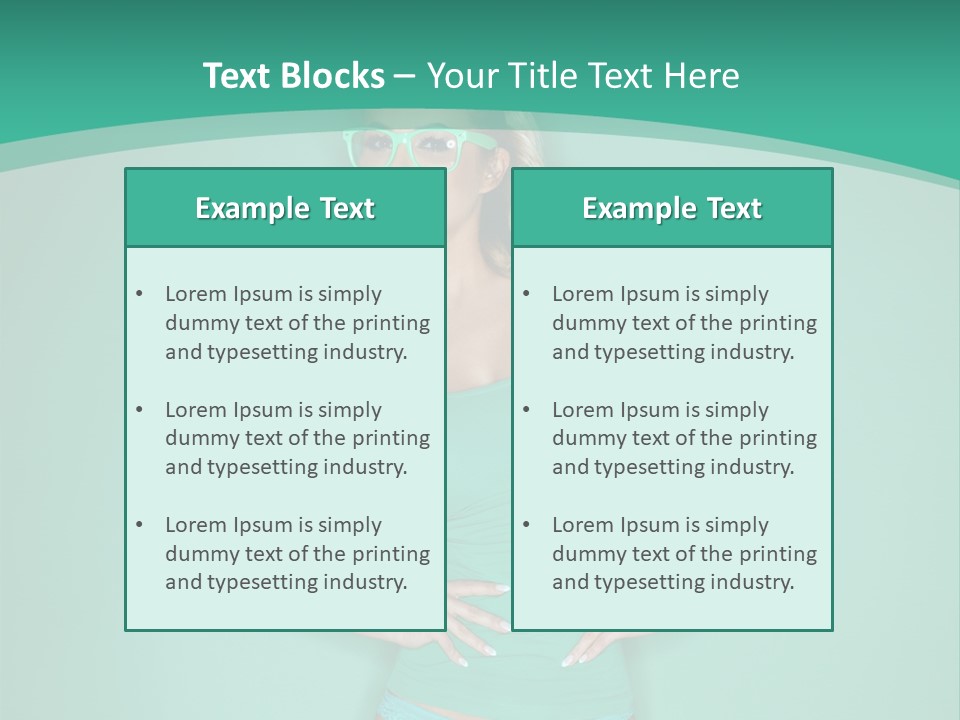 Breast Hot Curvaceous PowerPoint Template