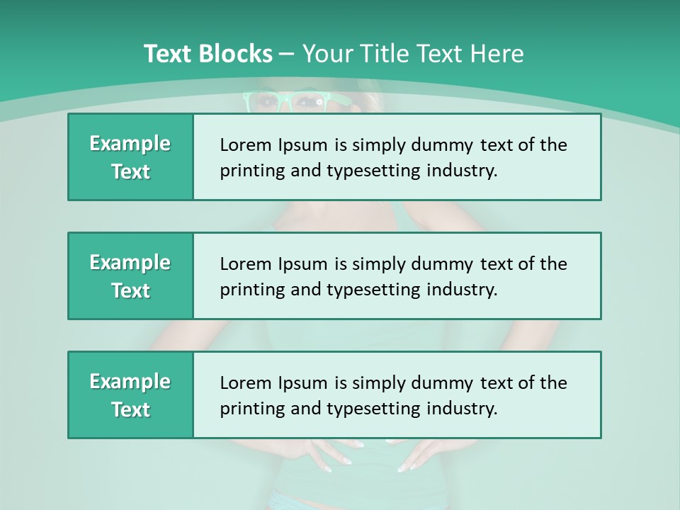 Breast Hot Curvaceous PowerPoint Template