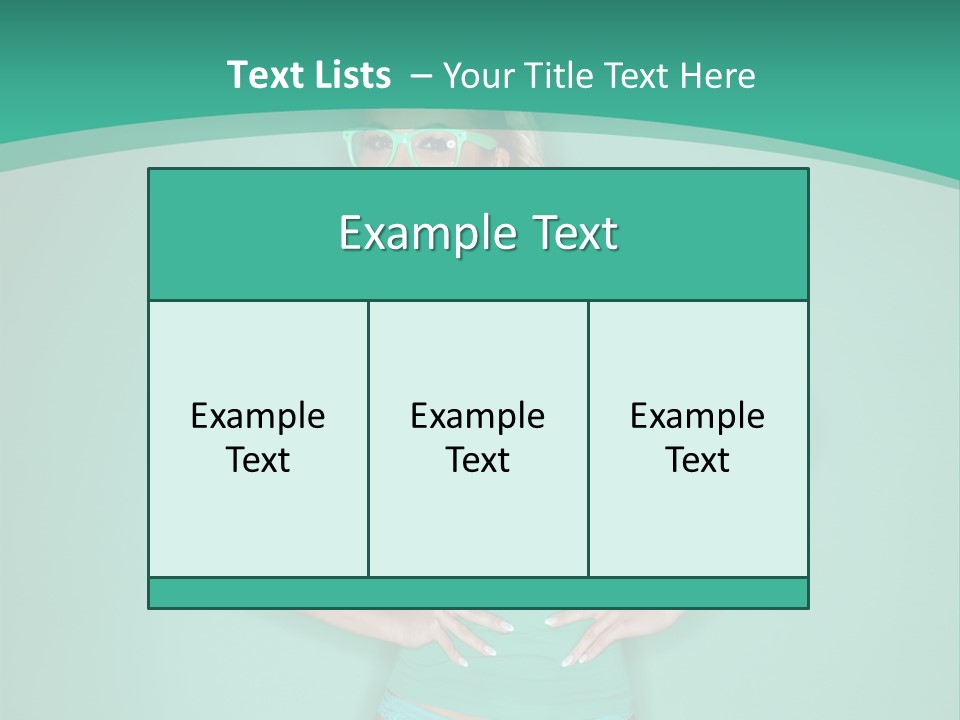 Breast Hot Curvaceous PowerPoint Template