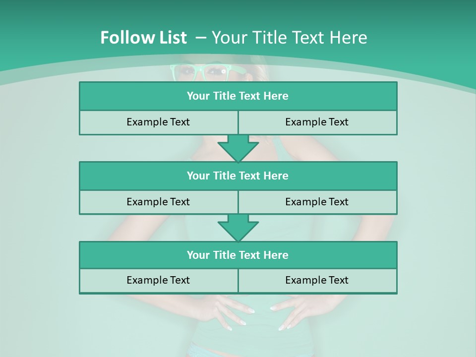 Breast Hot Curvaceous PowerPoint Template