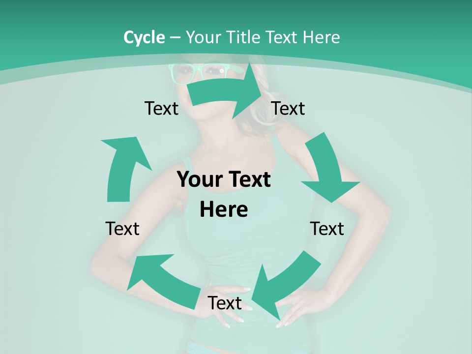 Breast Hot Curvaceous PowerPoint Template