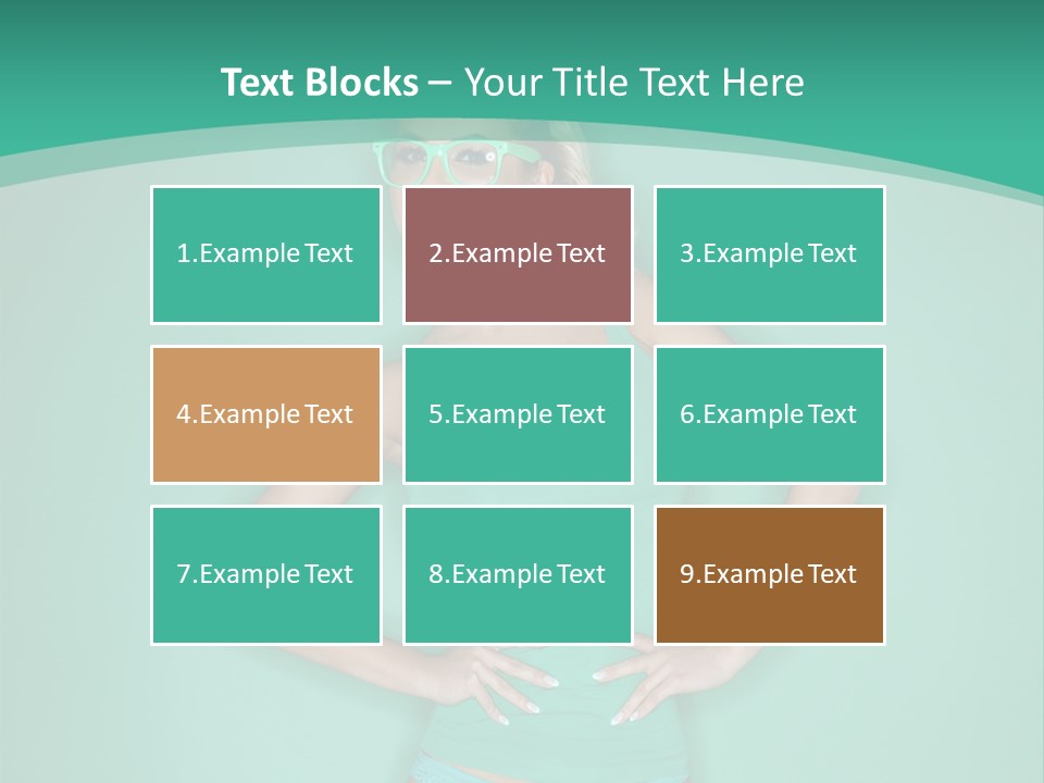 Breast Hot Curvaceous PowerPoint Template