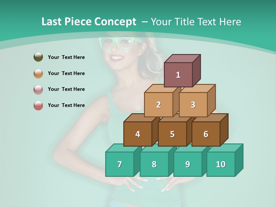 Breast Hot Curvaceous PowerPoint Template