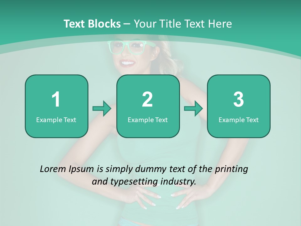 Breast Hot Curvaceous PowerPoint Template