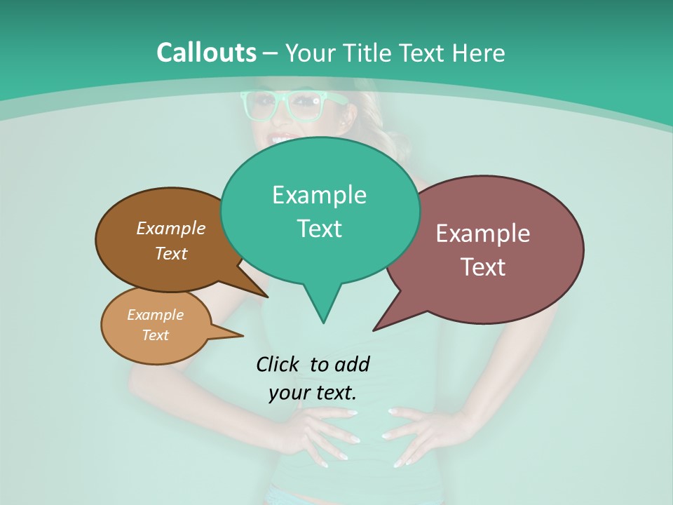 Breast Hot Curvaceous PowerPoint Template