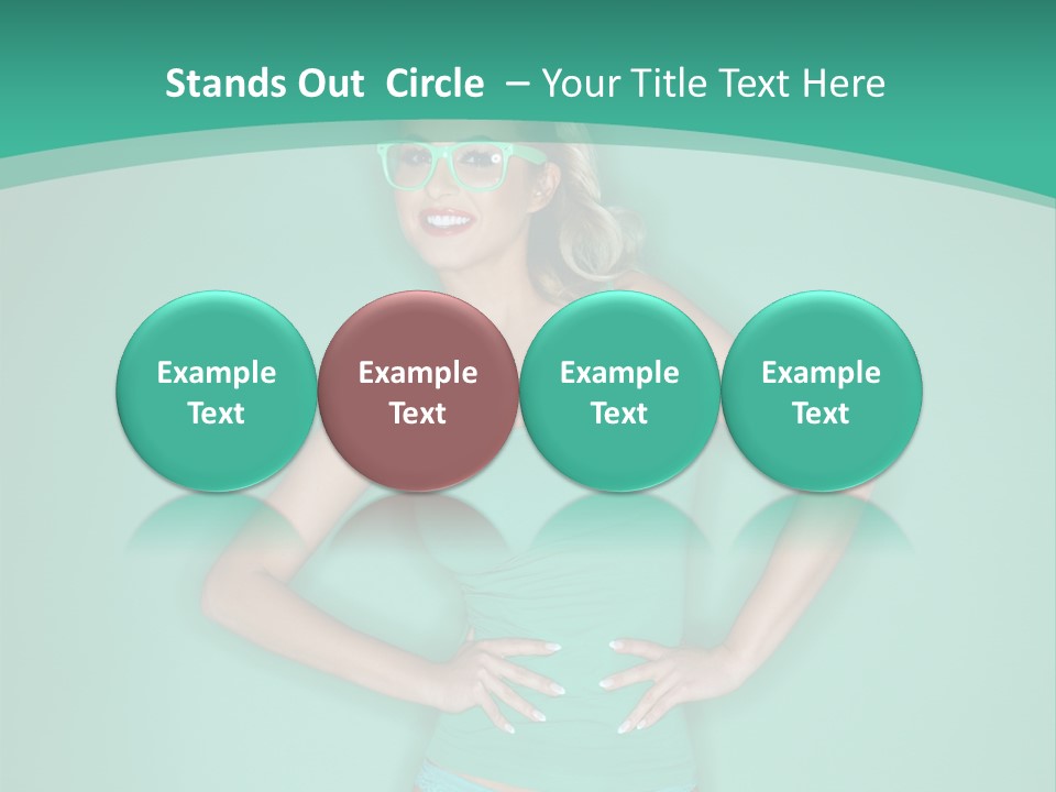 Breast Hot Curvaceous PowerPoint Template