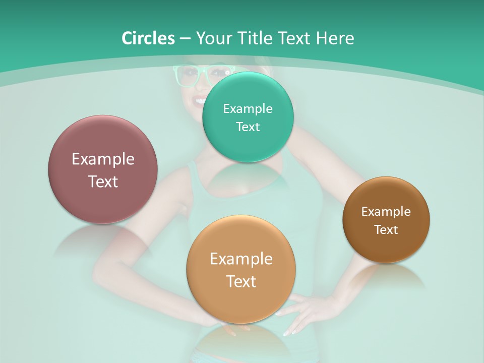 Breast Hot Curvaceous PowerPoint Template