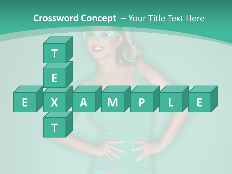 Breast Hot Curvaceous PowerPoint Template