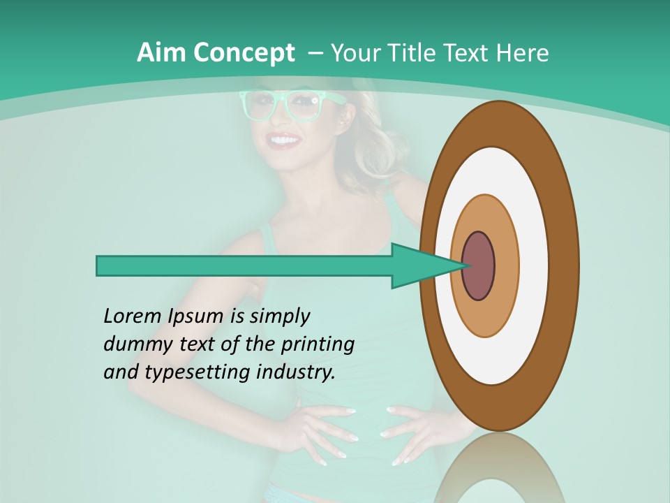 Breast Hot Curvaceous PowerPoint Template