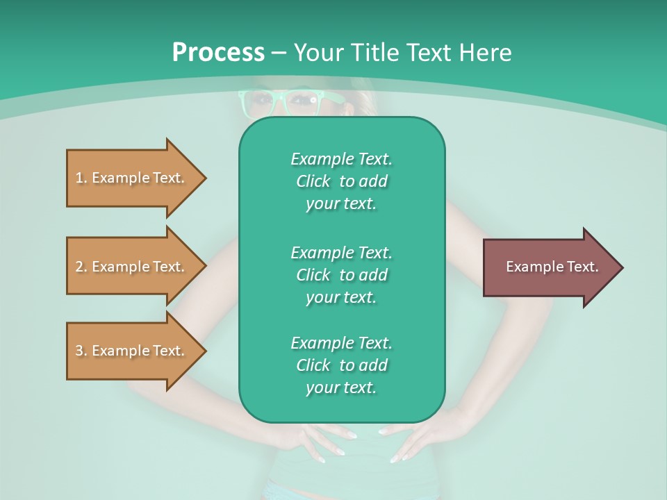 Breast Hot Curvaceous PowerPoint Template