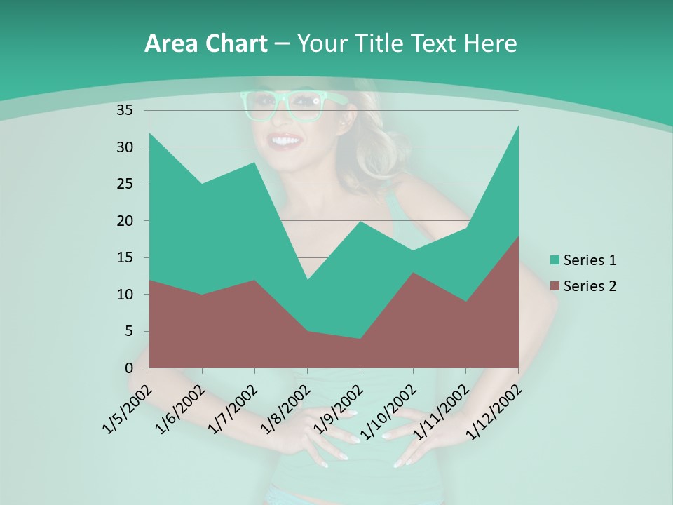 Breast Hot Curvaceous PowerPoint Template