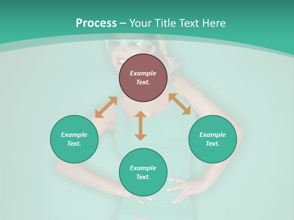 Breast Hot Curvaceous PowerPoint Template