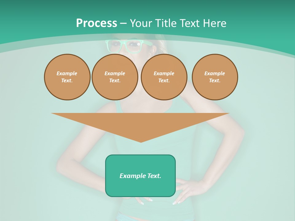 Breast Hot Curvaceous PowerPoint Template