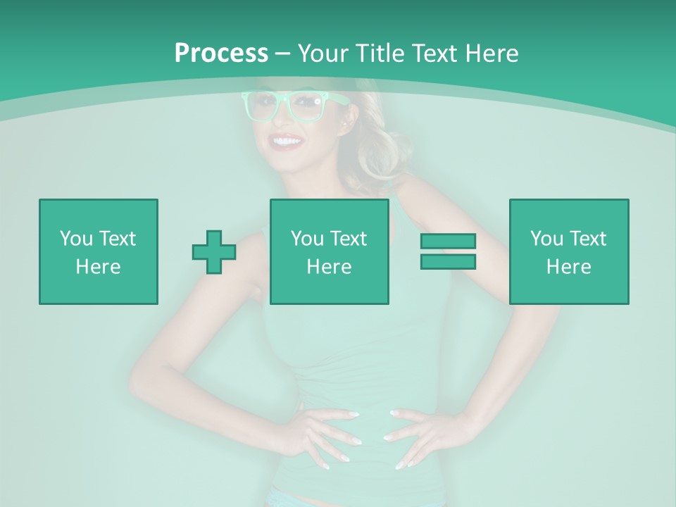 Breast Hot Curvaceous PowerPoint Template