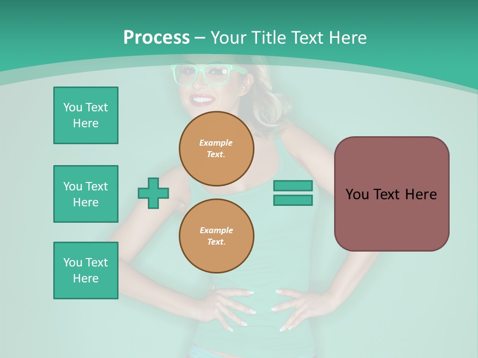 Breast Hot Curvaceous PowerPoint Template