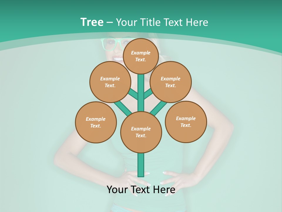 Breast Hot Curvaceous PowerPoint Template