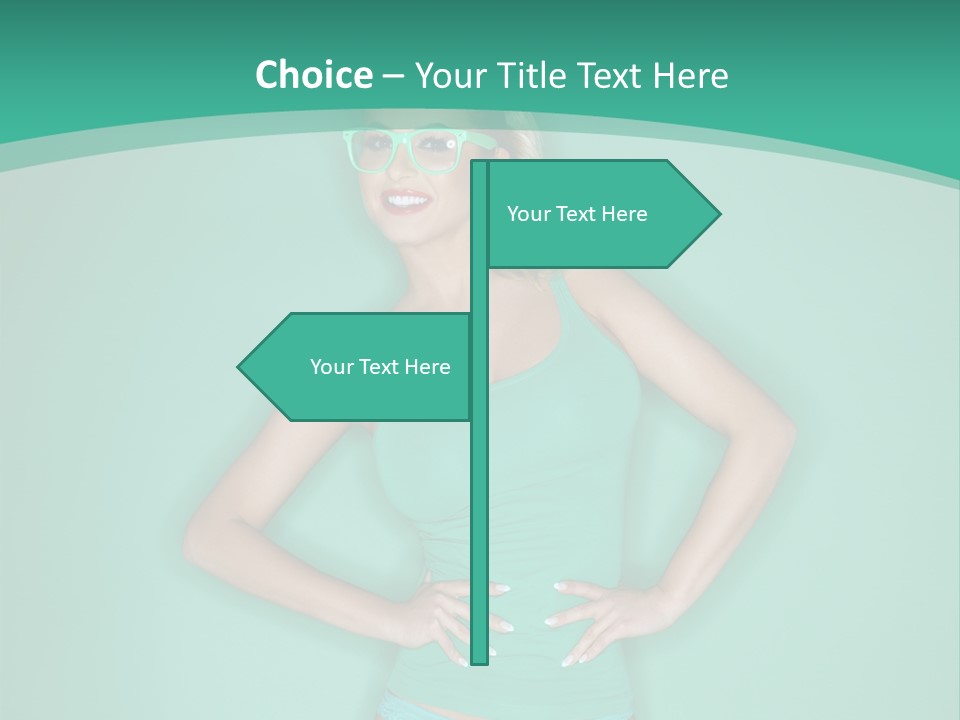 Breast Hot Curvaceous PowerPoint Template