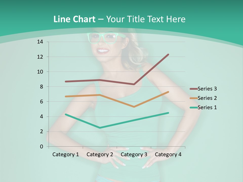 Breast Hot Curvaceous PowerPoint Template