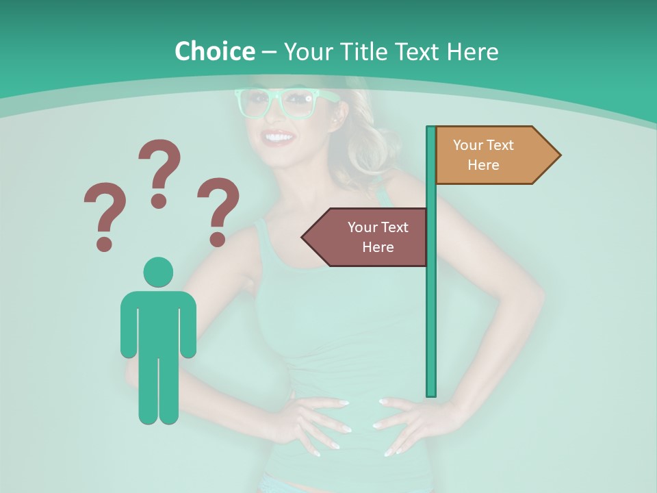 Breast Hot Curvaceous PowerPoint Template