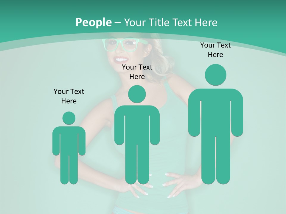 Breast Hot Curvaceous PowerPoint Template
