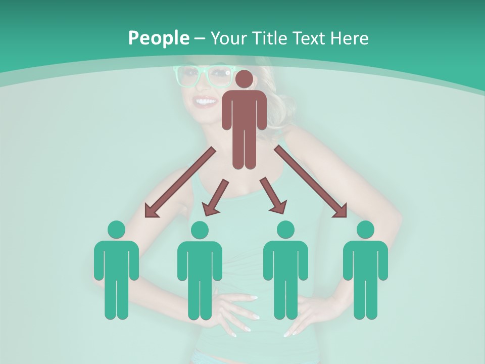 Breast Hot Curvaceous PowerPoint Template