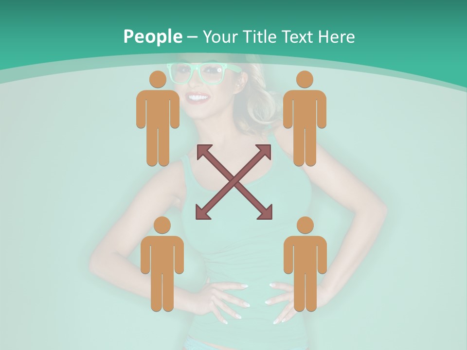 Breast Hot Curvaceous PowerPoint Template