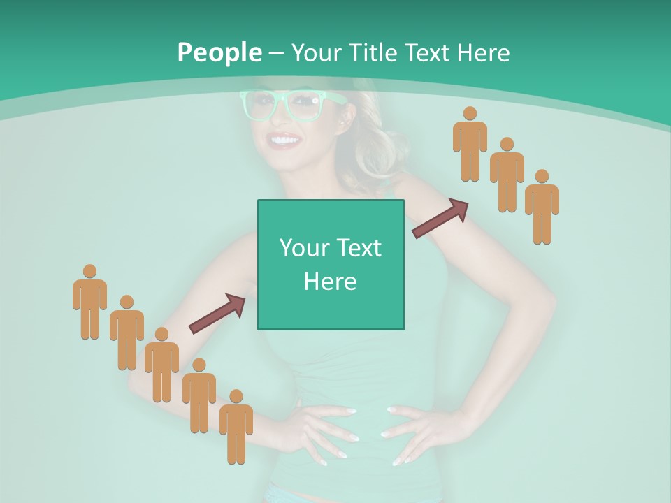 Breast Hot Curvaceous PowerPoint Template