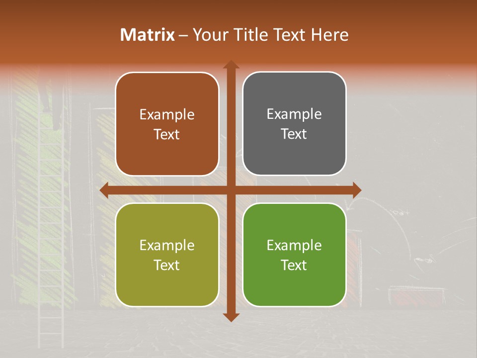 Money Work Chart PowerPoint Template