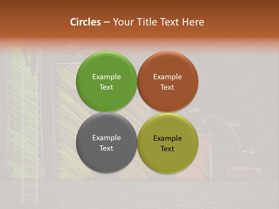 Money Work Chart PowerPoint Template