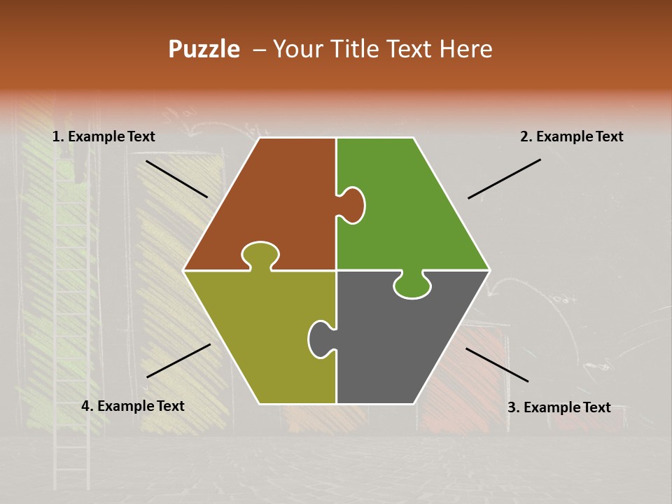 Money Work Chart PowerPoint Template