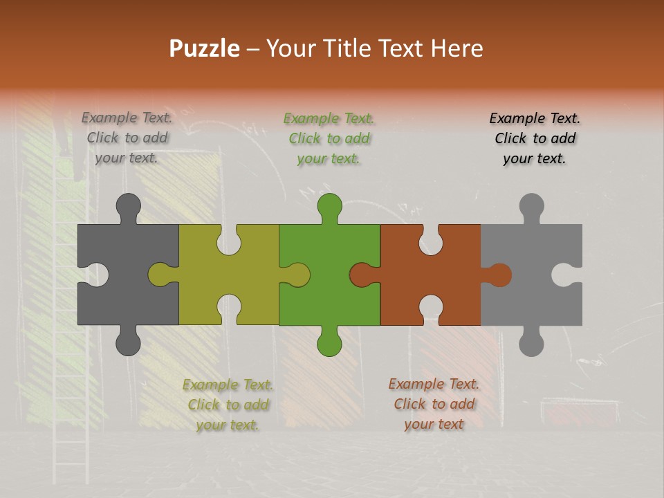 Money Work Chart PowerPoint Template