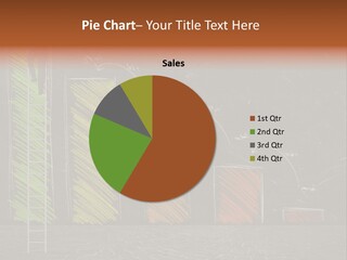 Money Work Chart PowerPoint Template