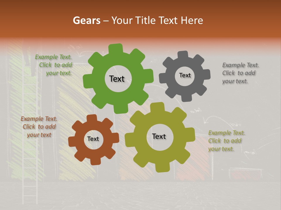 Money Work Chart PowerPoint Template