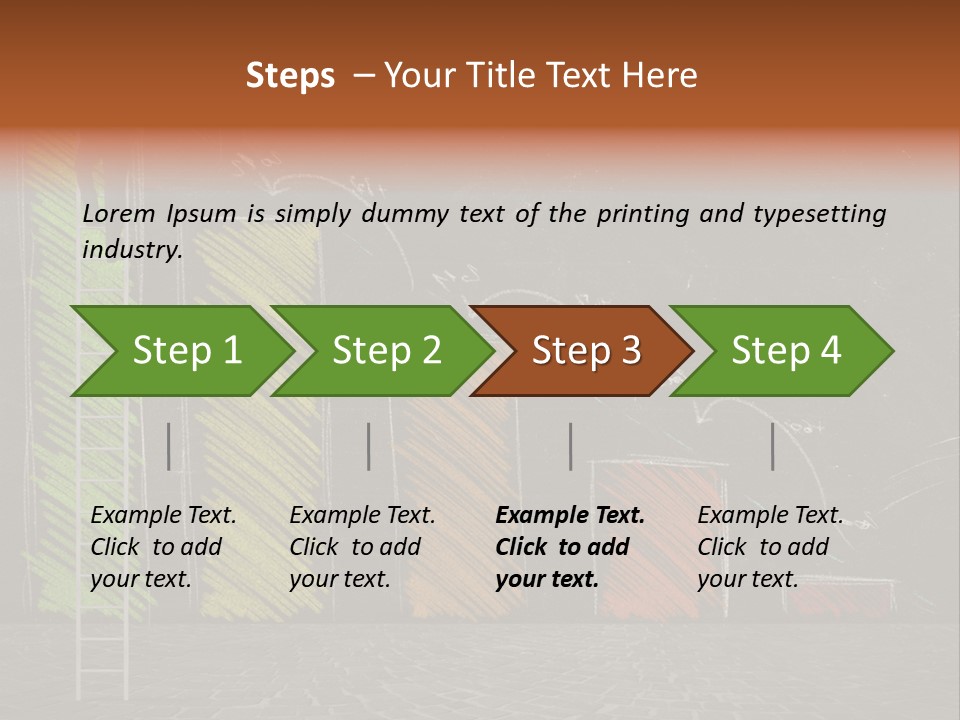Money Work Chart PowerPoint Template