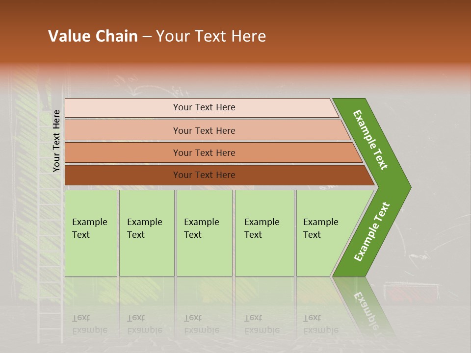 Money Work Chart PowerPoint Template