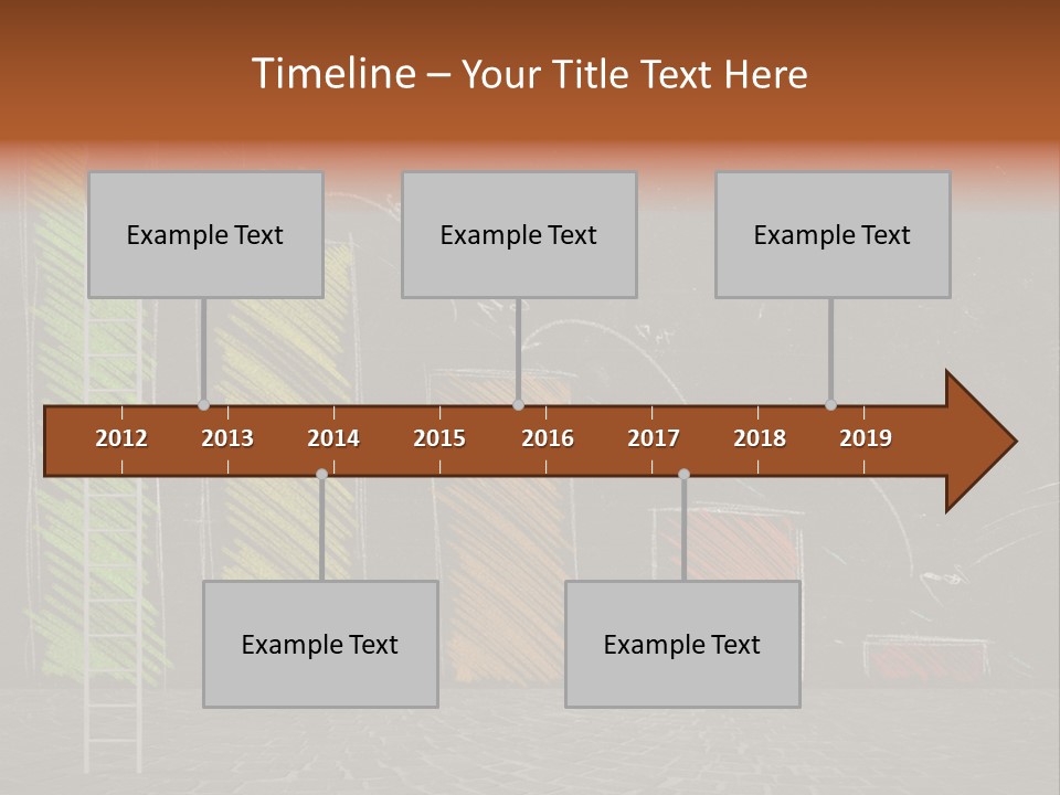 Money Work Chart PowerPoint Template