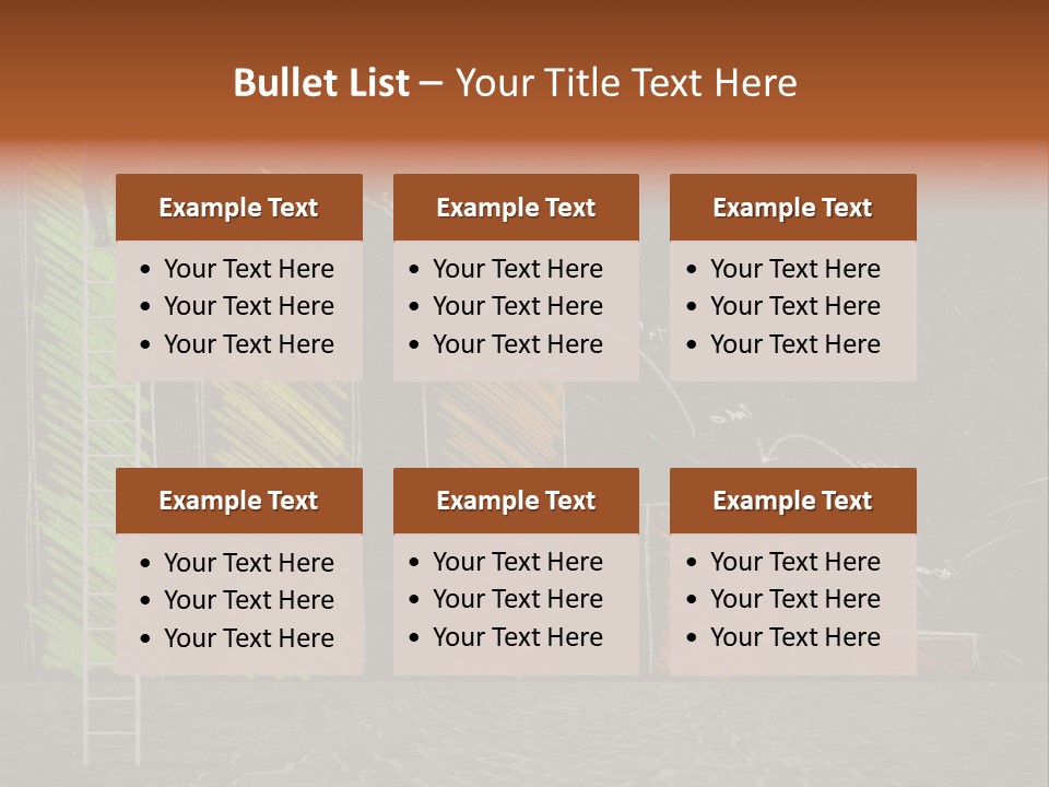 Money Work Chart PowerPoint Template