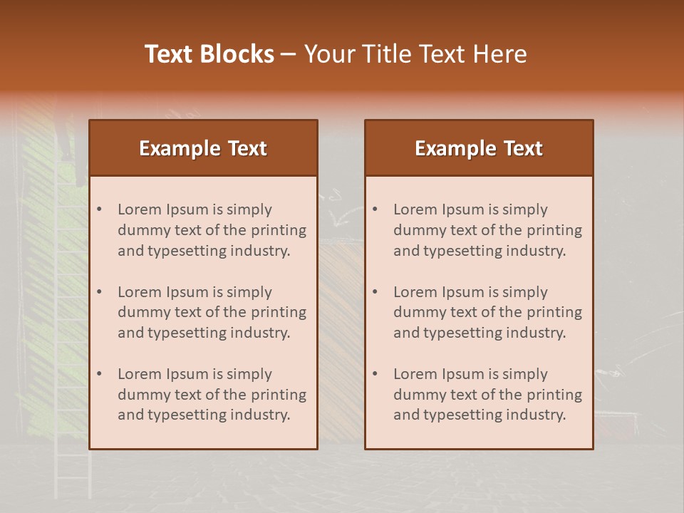 Money Work Chart PowerPoint Template