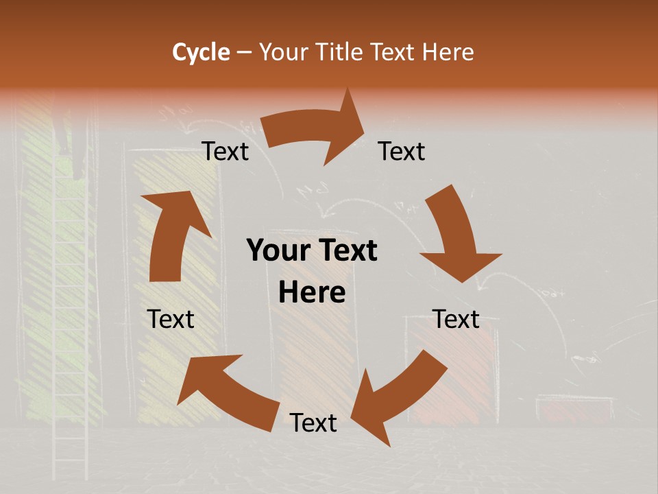 Money Work Chart PowerPoint Template