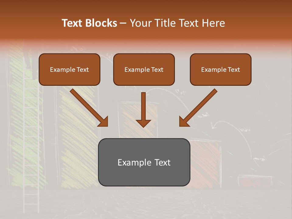 Money Work Chart PowerPoint Template