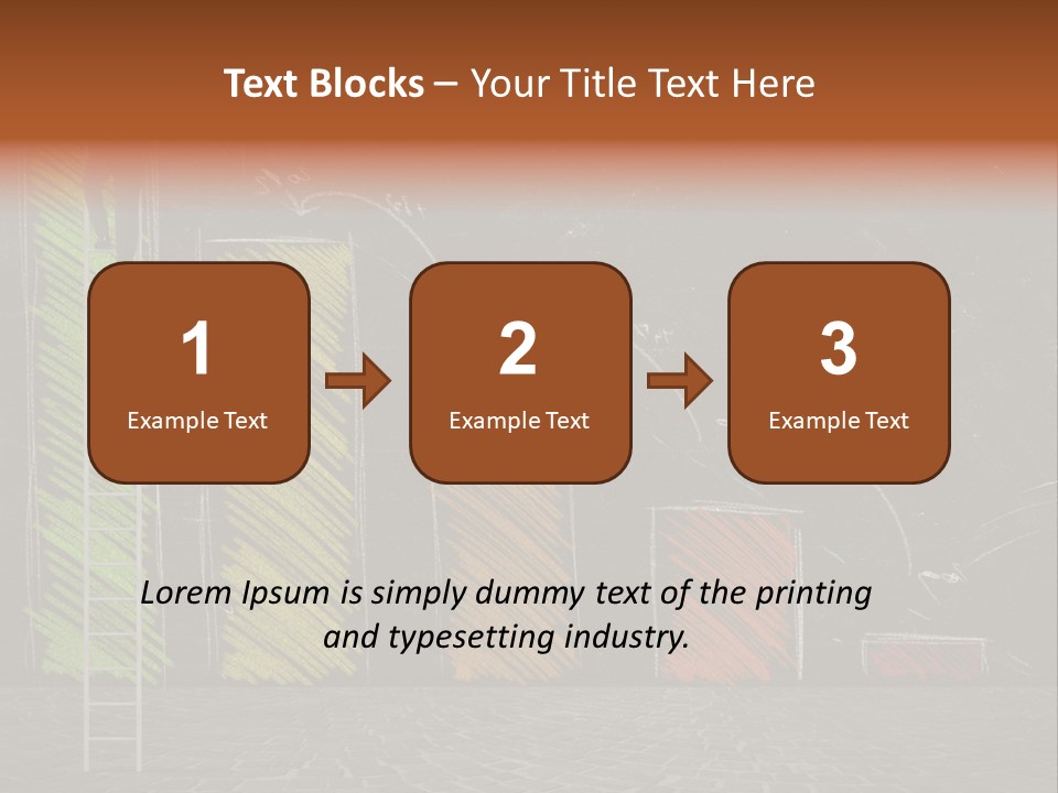 Money Work Chart PowerPoint Template