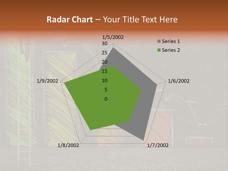 Money Work Chart PowerPoint Template