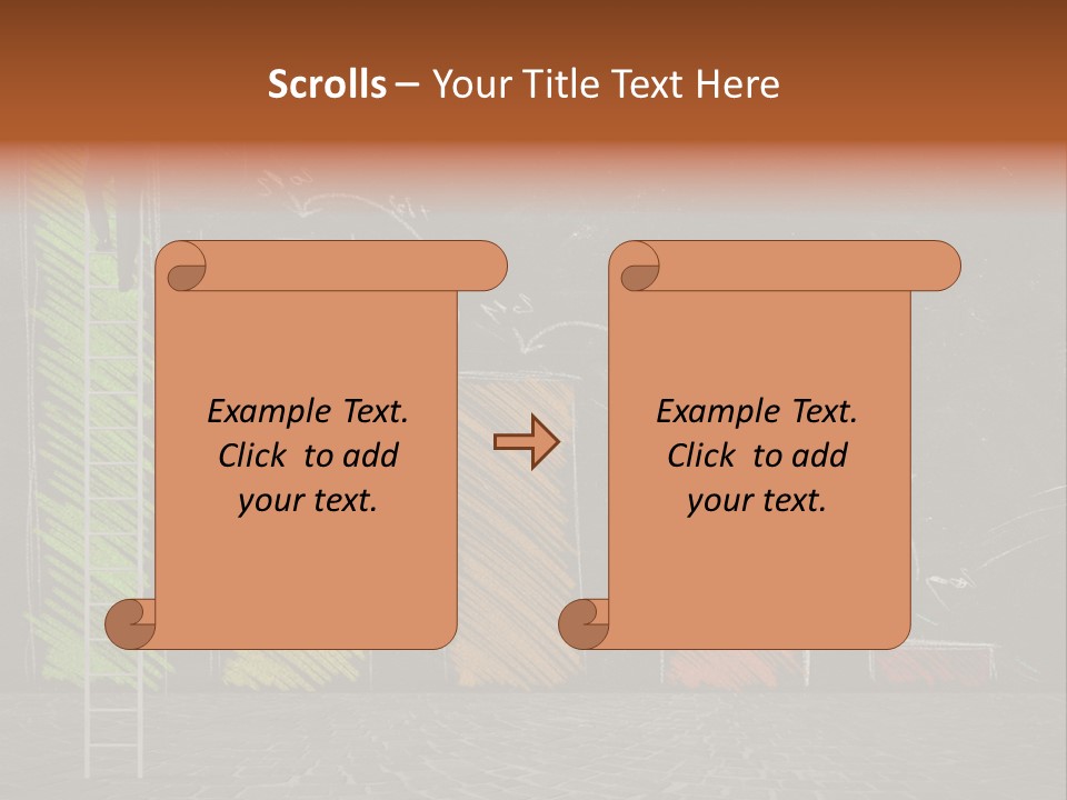 Money Work Chart PowerPoint Template