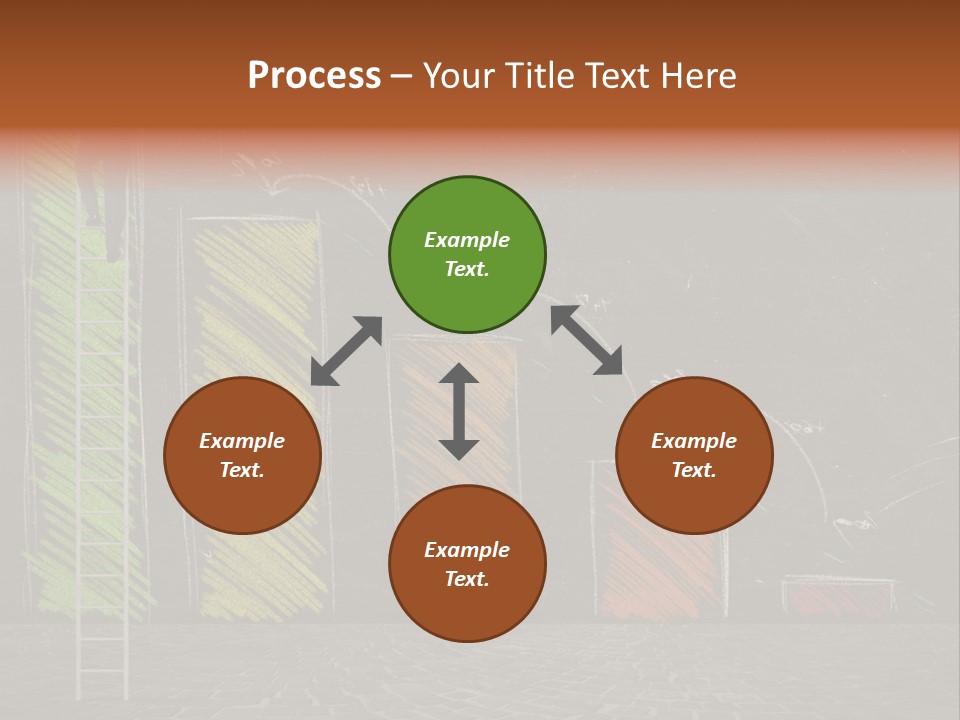 Money Work Chart PowerPoint Template