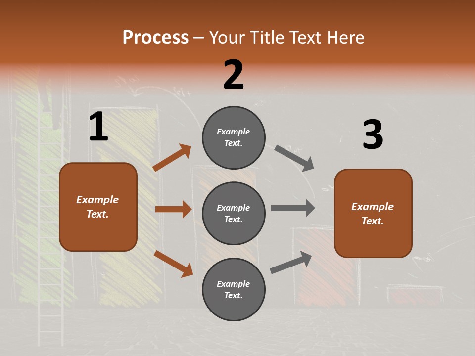 Money Work Chart PowerPoint Template